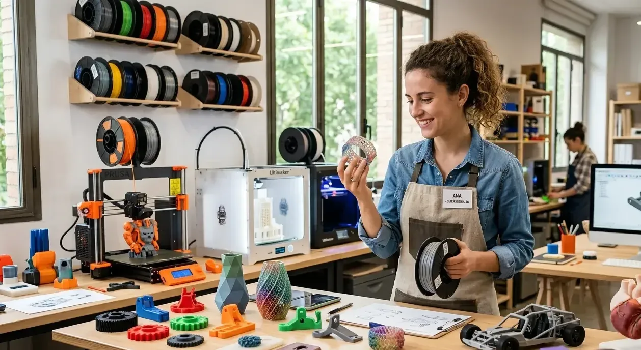 Impresión 3D: Cómo está cambiando la creación de piezas, prototipos y accesorios únicos