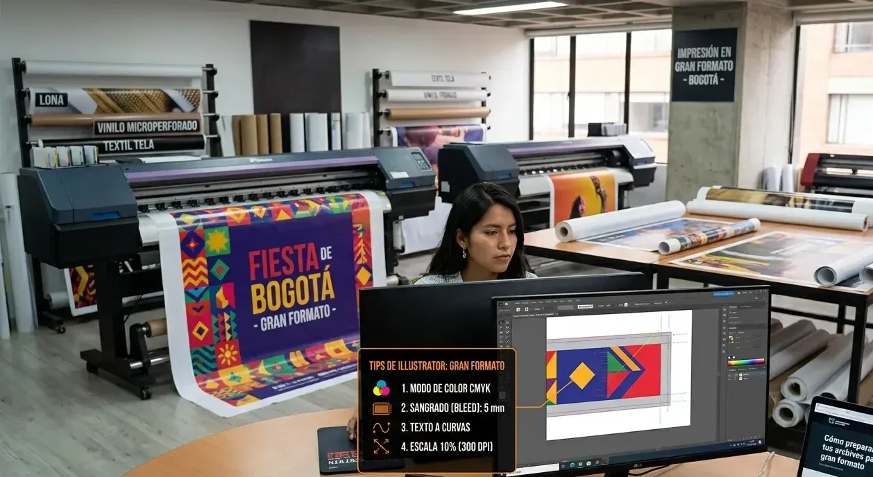 Tips de Adobe Illustrator: Cómo preparar correctamente tus archivos para impresión en gran formato